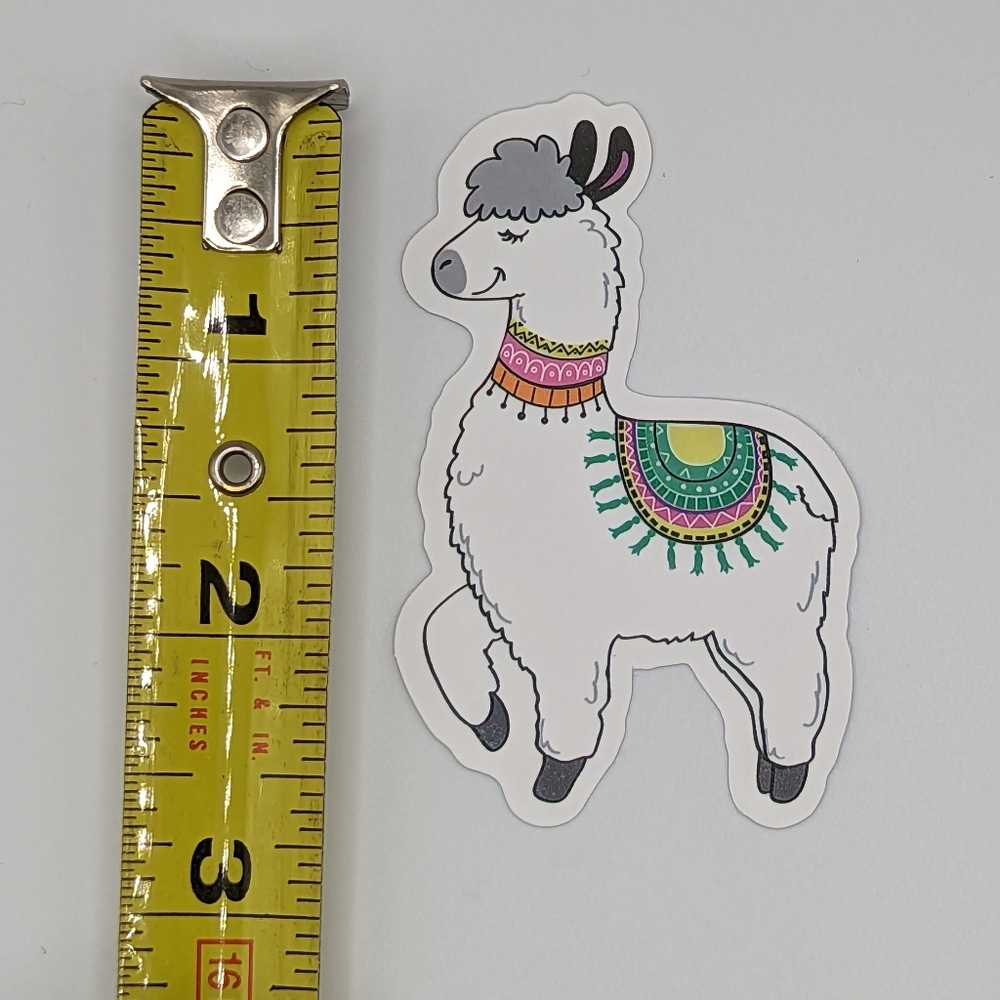 Llama Sticker - Picture 2 of 2